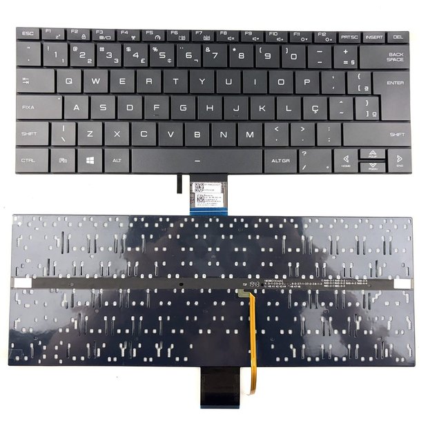 Brazil Backlit Laptop Keyboard For Hasee Kingbook U45A2 U47T1 U43S1 U43E1 HPFS01Revolution S1 AIR S1 PRO S2 AIRPF4NU1F PF4WN2F PF4MN2FKBDR14A008-6212