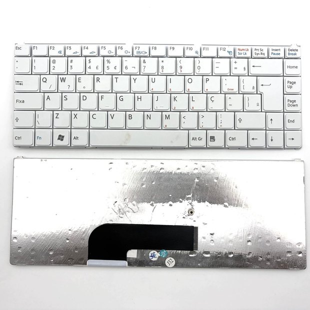 Brazil White Laptop Keyboard For SONY Vaio VGN-N11SW VGN-N21EW VGN-N31LW VGN-N11S VGN-N11EW Series