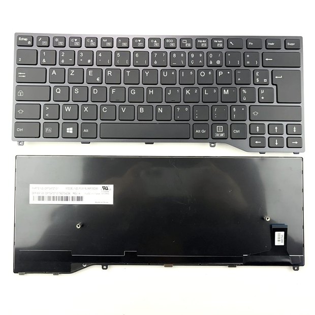 French Azerty Laptop Keyboard For Fujitsu LifeBook E448 E5410 U747 E5411 U7410 U748 U749 E548 E449 Series