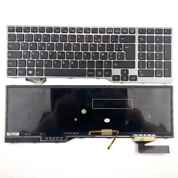 French Azerty Layout Laptop Keyboard For Fujistu E754 Lifebook E557 E753 E756 E554 E556 CP670825-03 CELSIUS H730 H760 H7