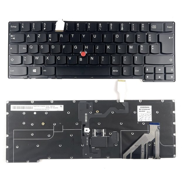 French Backlit Replacement Keyboard For Lenovo Thinkpad X1 Carbon Gen 2 2nd 2014 Series
