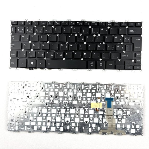 Hungarian Backlit Laptop Keyboard Compatible for Toshiba portege X20W-D HMB8149TSA X20W-E X20W-D-13 X20W-D-10Q X20W-D-10V Black HMB8149TSA