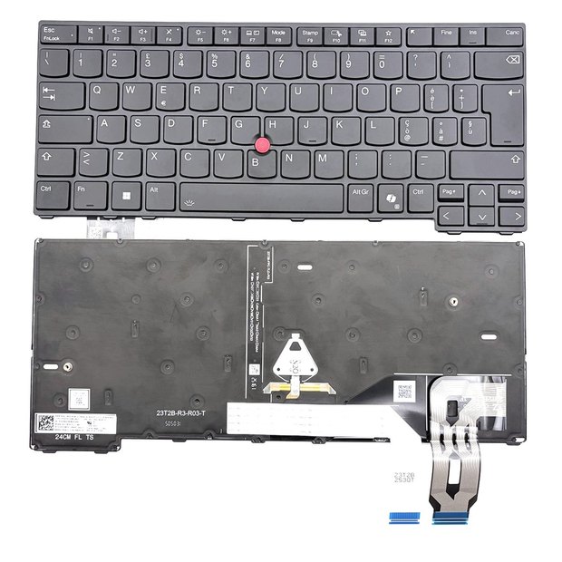 Italian Backlit Laptop Keyboard For Lenovo Thinkpad T14 Gen 5 Gen 6 L14 P14s Gen 5 Gen 6 Series(Ai Key)