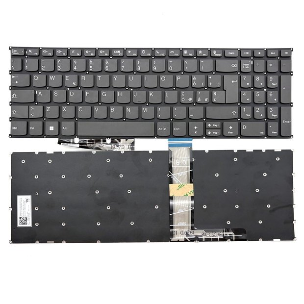 Italian Keyboard For Lenovo IdeaPad 1-15ALC7 1-15AMN7 1-15IAU7 1-15IGL7 1-15IRU7 1-15IJL7 1-15ADA7 82R1 AIR 15 2021