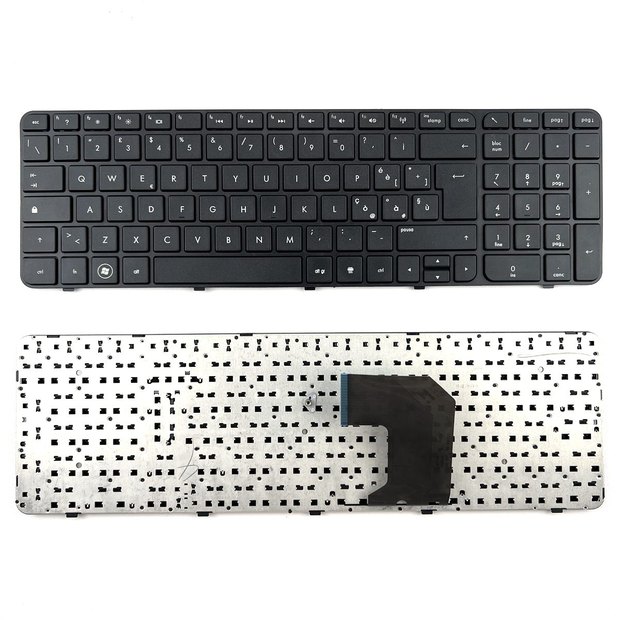 Italian Laptop Replacement Keyboard for HP Pavilion G7-2000 G7Z-2000 G7-2100 G7-2200 G7-2300 G7z-2100 with Frame