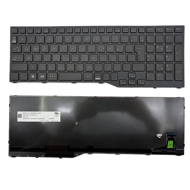 Japanes black Keyboard For Fujitsu LifeBook A3510 A3511 FJM20B80J0-D85W CP792474-51