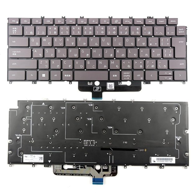 Japanese Backlit Laptop Keyboard For Dell XPS 13 9315 Plus 9315不适用于9315二合一笔记本 料号0V24PVSN2122B1