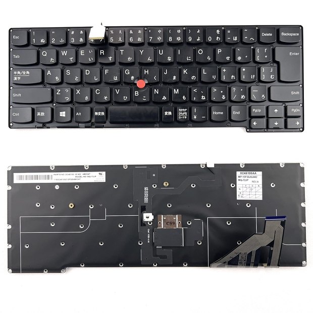 Japanese Backlit Laptop Keyboard for Lenovo ThinkPad X1 Carbon 2nd Gen 2014 US with Point