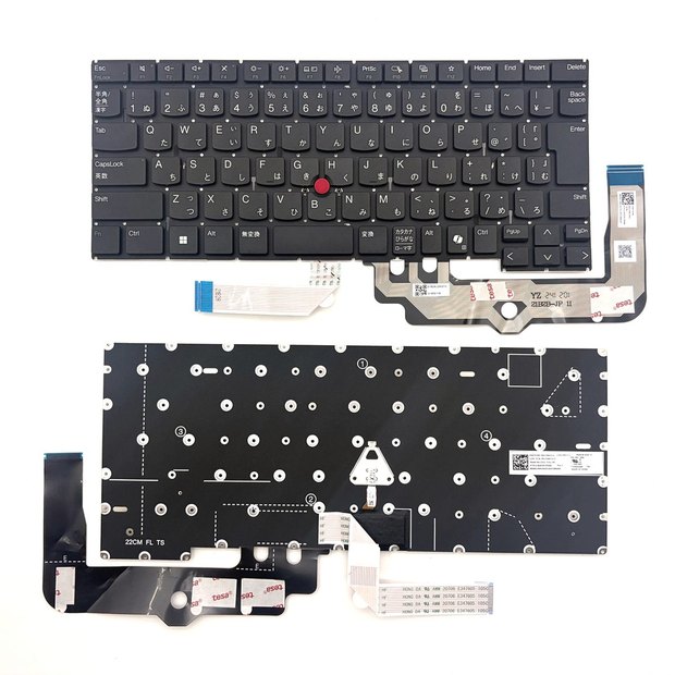 Japanese Black Laptop Keyboard For Lenovo Thinkpad T14 Gen 5 Gen 6 L14 P14s Gen 5 Gen 6 Series(Ai Key)