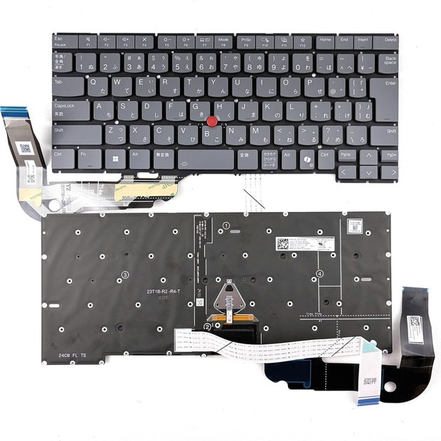 Japanese Gery Backlit Laptop Keyboard for Lenovo ThinkPad T14s Gen 5 T14s Gen 6 T14P Gen 2 KT0123T1DJ01JPA01