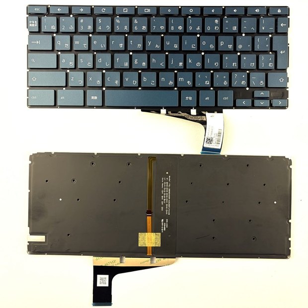 Japanese Green (Lock Key) Backlit Keyboard For HP Chromebook 14a-ca Series 14a-ca0790wm 14A-CA0130WM 14A-CA0036 CA0022
