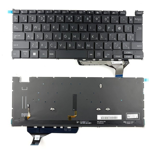 Japanese Laptop Keyboard For ASUS ZENBOOK 14 OLED UM3402Y UM3402YA BX3402Z BX3402ZA With Backlit Without Frame