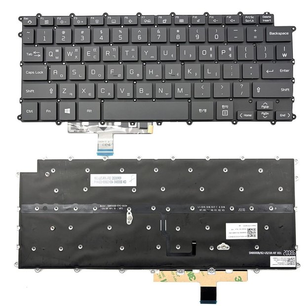 Korean Backlit Laptop Keyboard For LG 14Z90P 14Z90P-G 14Z90P-K 14Z90P-N Series
