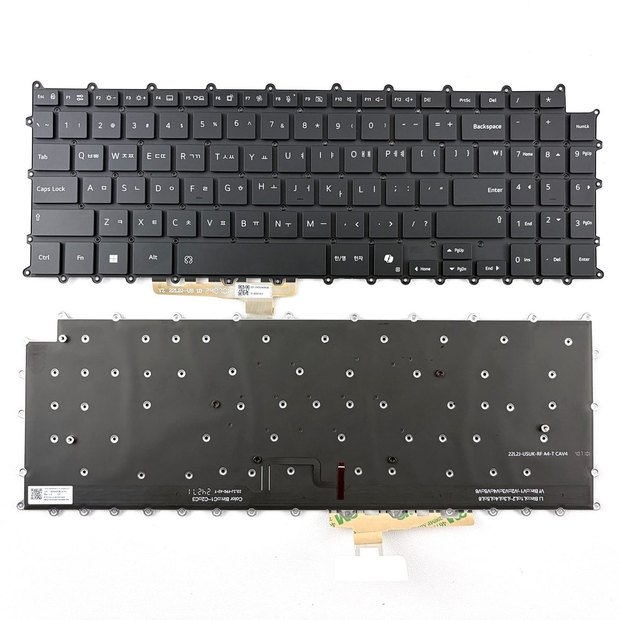 Korean Backlit Laptop Keyboard For LG Gram 16Z90SP 16Z90SP-A 16Z90SP-G 16Z90SP-K 16Z90SP-E Series