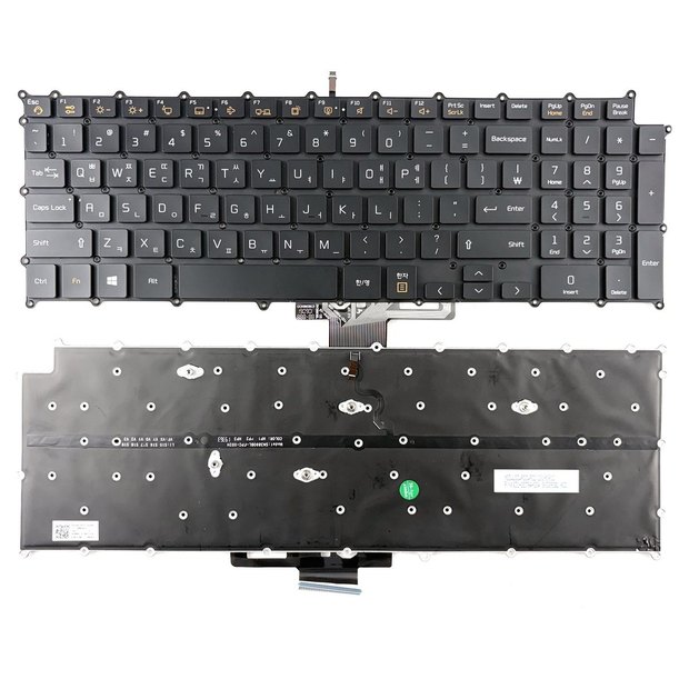 Korean Backlit Laptop Keyboard For LG Gram 17Z90N 17T90N 17ZD90N 17Z95N 17Z90N-N 17Z90N-R 17Z90N-V 17ZD90N-V Series