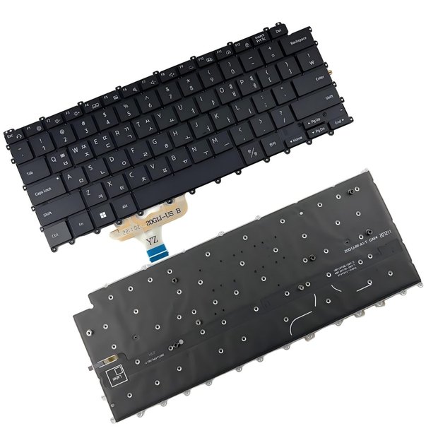 Korean Backlit Laptop Keyboard For Samsung Galaxy Book4 Book3 Pro 940XGK 940XGQ 940XFG NP940XGK NT940XGK NP940XGQ NT940XGQ NP940XFG Series