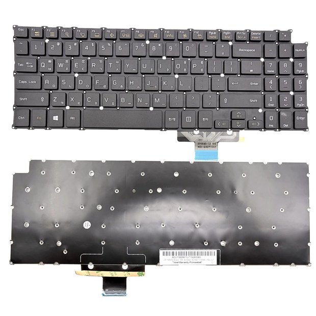 Korean Black Laptop Keyboard For LG Gram 5Z940 15Z950 15ZD950 LG15Z95 15U530 15U560 15UD560 Series