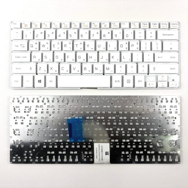Korean White Keyboard For LG 13U360 LG13U36 13UD360 14U360 LG14U36 LG14U360 14U36 14UD360 14U380 LG14U38 14UD380 Series