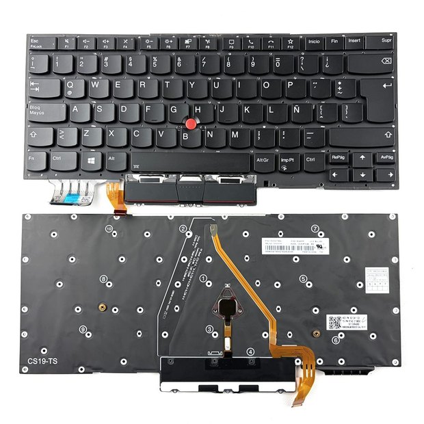 Latin Backlit Keyboard For Lenovo Thinkpad X1 Carbon Gen 7th 8th Gen 2019 2020
