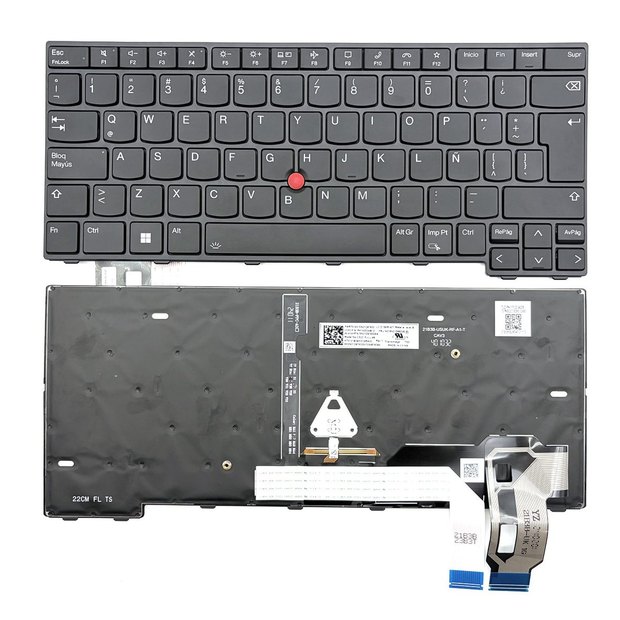 Latin Backlit Laptop Keyboard For Lenovo Thinkpad T14 Gen 3 Gen 4 L14 P14s Gen 3 Gen 4 Series