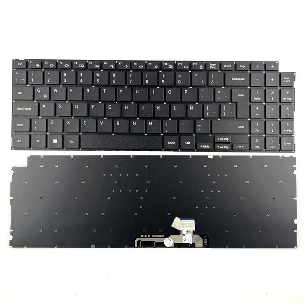 Latin Laptop Keyboard for Samsung Galaxy Book NP750XDA NP755XDA 750XDA 755XDA Series