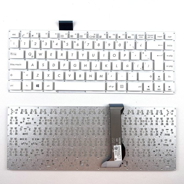 Latin White Laptop Keyboard For ASUS E402 E402M E402MA E402S E402SA Series