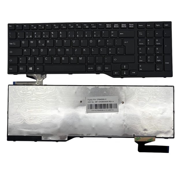 Portuguese Laptop Keyboard For Fujitsu LifeBook A357 A359 A514 A544 A555 A557 AH355 AH356 AH456 AH524 AH544 AH555 AH564 AH565 AH574 Series