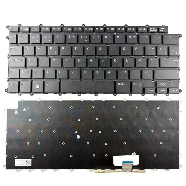 Spanish Black Laptop Keyboard for LG 14U70Q 14U70Q-G 14U70Q-G.AP56G 14U70Q-N 14U70Q-N.APC5U1 14U70Q-N.ARC3U1 Series