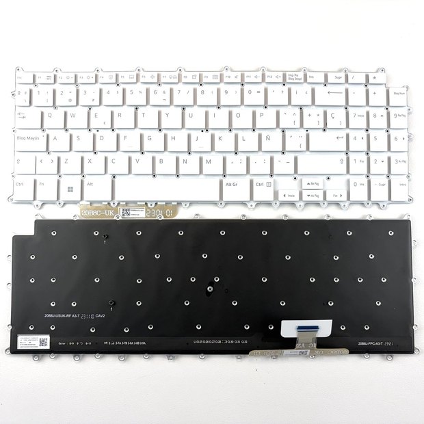 SpanishNew Laptop with Backlit Keyboard for LG 15Z90Q 15Z90Q-P 15Z90Q-G 15Z90Q-H 15ZD90Q 15ZD90QC