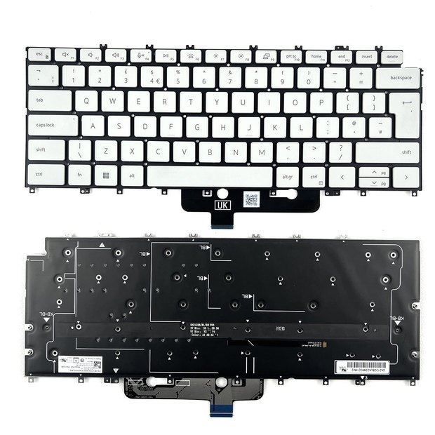 UK Backlit Laptop Keyboard For Dell XPS 13 9315 Series