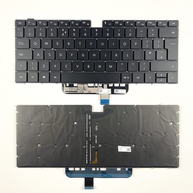 UK Backlit Laptop Keyboard for Honor MagicBook 2122 HGE-W56 V14 HGF-W56W76 GLO-F56F76 Series[Replacement Parts]
