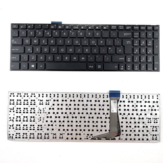 UK Black Laptop Keyboard For Asus E502SA E502 E502N E502M E502MA E502NA E502S Series