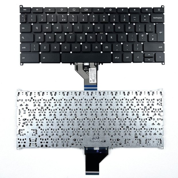 UK Laptop Keyboard For ACER Chromebook 11 CB3-111-C4GD C720 C720P Series 9Z.NBRSQ.00U MODEL ZHQ