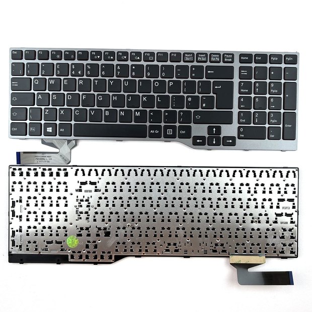 UK Laptop Keyboard For Fujistu E754 Lifebook E557 E753 E756 E554 E556 CP670825-03 CELSIUS H730 H760 H7
