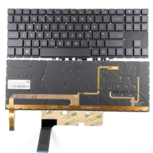 UK RGB Backlit Keyboard For HP Omen 15-EN 15-EN00000001LA0003LA 16-B TPN-Q236 15-EK000 15-EN0036NR