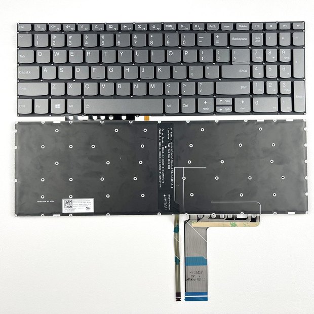 US Backlit Keyboard Replacement Compatible with Lenovo ideaPad 330s-15IKB 330s-15ARR, ideapad 3-15IIL05 3-15ARE05 3-15ITL05 3-15IML05, ideapad S340-15IWL S340-15API S340-15IIL Series【Fast Forward】