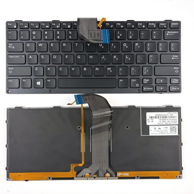 US Backlit Laptop Keyboard For Dell 12 Latitude 7204 E7204 7214 7414 5204 5404 5414 5420 5424 5430 Rugged