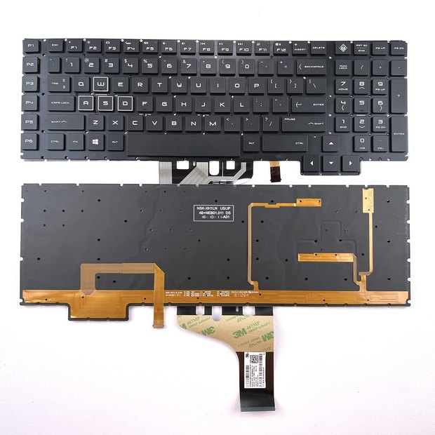 US Backlit Laptop Keyboard For HP Omen 17-an 17-an011dx 17-an012dx 17-an013dx 17-an014dx 17-an053nr 17-an110nr 17-an120nr