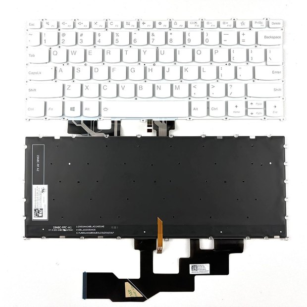 US Backlit Laptop Keyboard for Lenovo IdeaPad S540-13API S540-13ARE S540-13IML S540-13 S540-13ITL Pro 13 2019