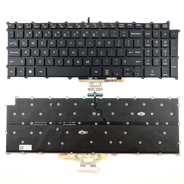 US Backlit Laptop Keyboard For LG 17Z980 17Z90N 17Z90N-V 17Z90N-N 17Z90N-R 19A6A-UK Series