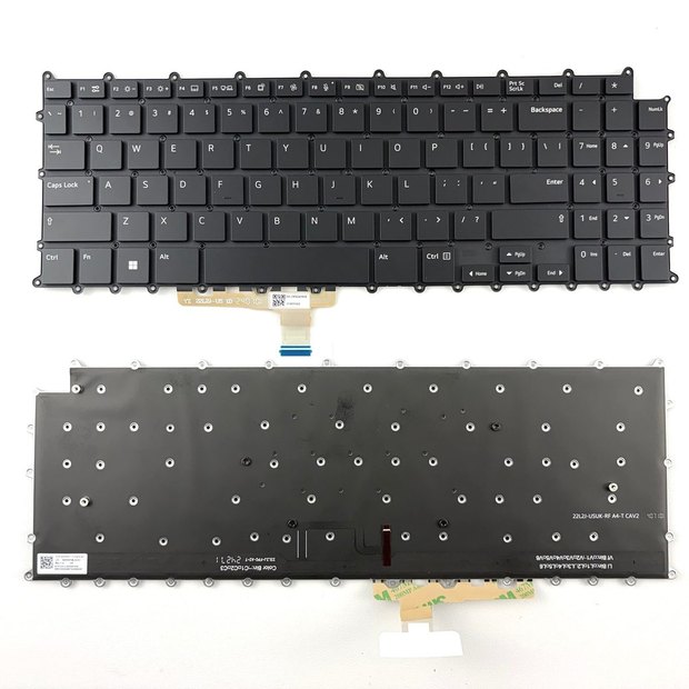 US Backlit Laptop Keyboard For LG Gram 16Z90SP 16Z90SP-A 16Z90SP-G 16Z90SP-K 16Z90SP-E Series
