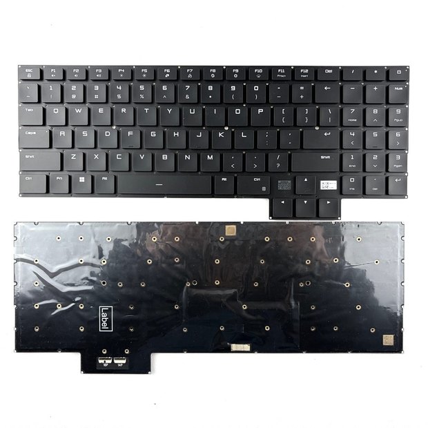 US Backlit Laptop Keyboard For Redmi G Pro 2024 N6100 Series(2 cables) KT0123M2BS41USA00