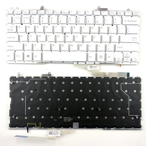 US Backlit Laptop Keyboard For Sony VJZ14 VJZ13 SX12 White 20G2DS54US