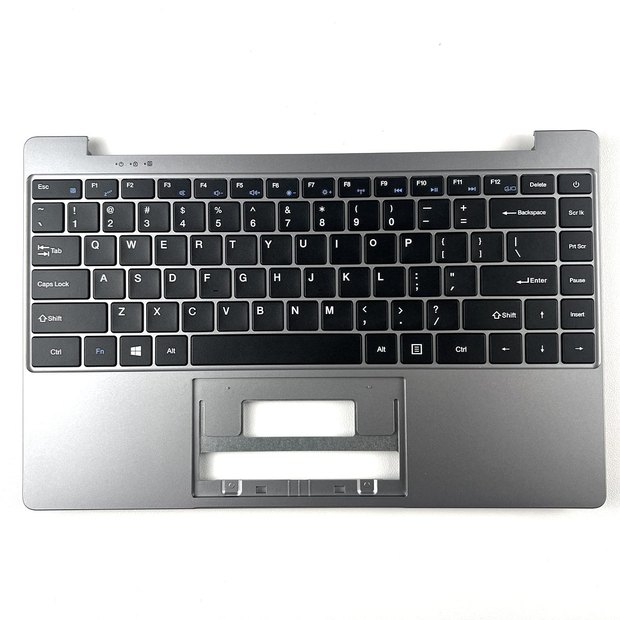 US Gery Silver Palmrest Laptop Keyboard For MB3151080 F0043-080 XK-HS415 Dragon P3 XU141 Series
