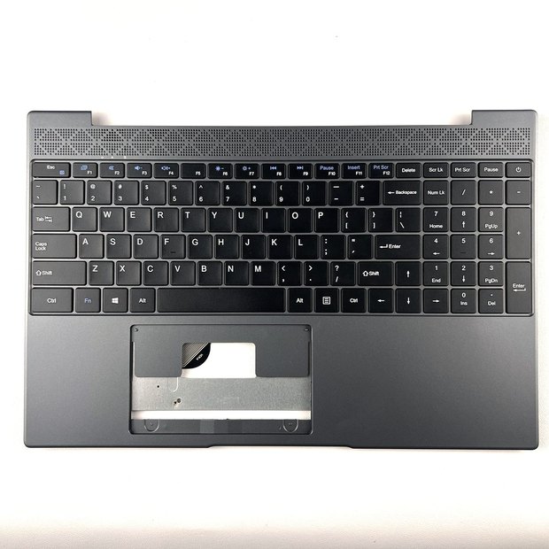 US Laptop Grey PalmRest Laptop Keyboard for Teclast MB3501015 F0006-015 Y1505-A English US Black