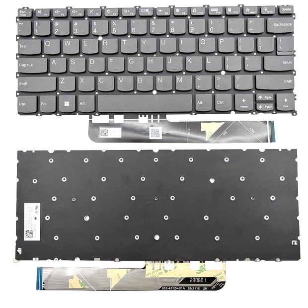 US Laptop Keyboard For Lenovo Yoga 6 13ABR8, Yoga 6 13ALC7 Series
