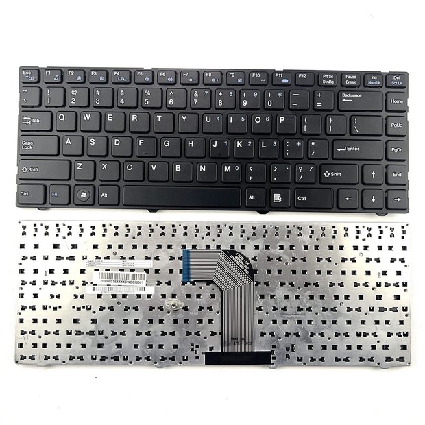 US Laptop Keyboard For Teclado Positivo Sim+ 7450 7880 7510 7380 N8110 N8930 Pn 82B382-FC2020