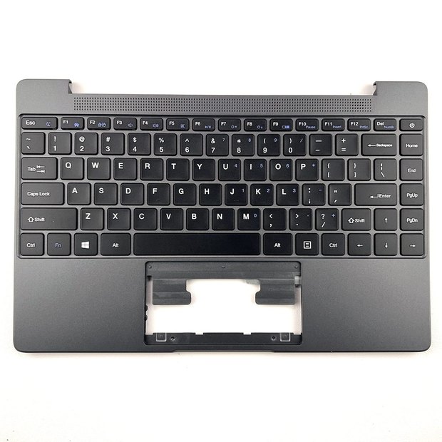 US Palmrest Laptop Keyboard PRIDE-K4662 XS31801 ZZ-638 with English Gray Upper Case New