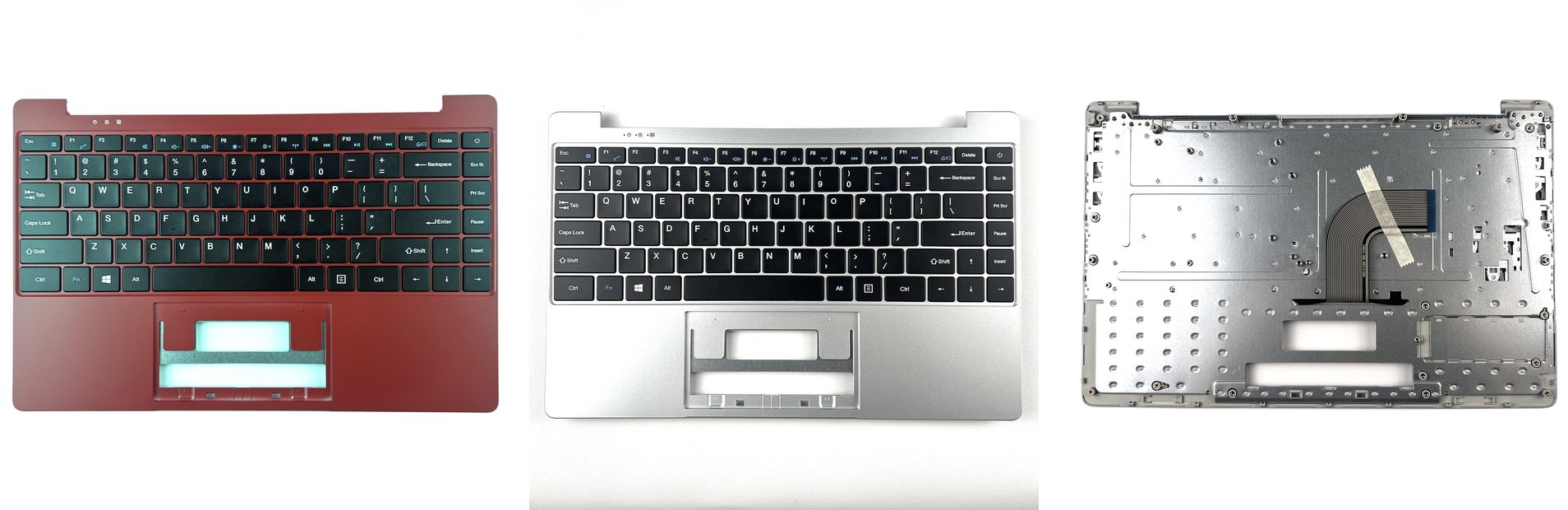 US Sky Blue Palmrest Laptop Keyboard For MB3151080 F0043-080 XK-HS415 Dragon P3 XU141 Series