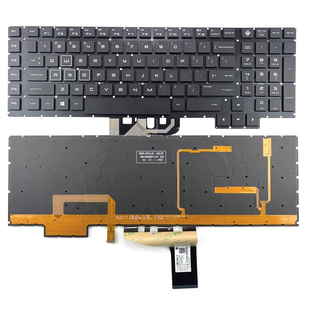 US RGB Backlit Laptop Keyboard For HP Omen 17-an026nm 17-AN000 17-AN011dx 17-AN013dx 17-AN014dx 17-AN025nm Series